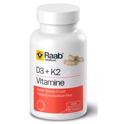 VITAMINA D3+K2 420mg 60 cap VEGAN SG