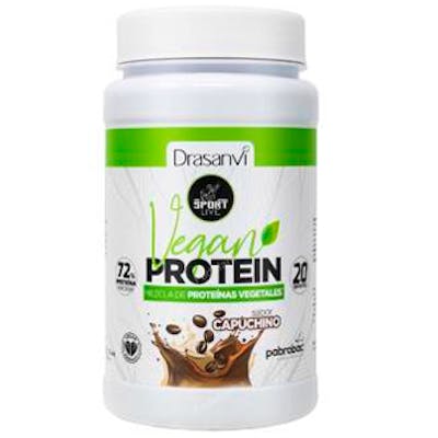 PROTEINA VEGANA SABOR CAPUCHINO 600 G SPORT LIVE