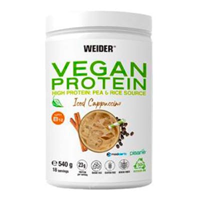 WEIDER VEGAN PROTEIN cappuccino iced 540gr.