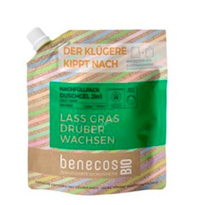 GEL DE BAÑO 2en 1 cañamo recarga 500ml BIO VEGANO