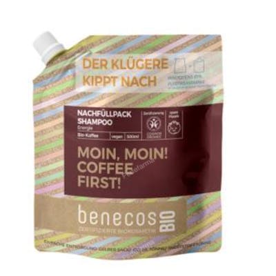 CHAMPU ENERGIZANTE cafe recarga 500ml. BIO VEGANO