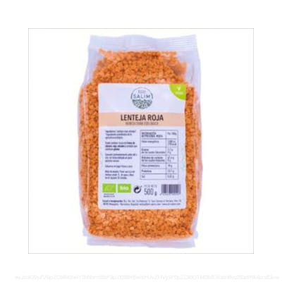 LENTEJAS ROJAS 500gr. BIO VEGAN