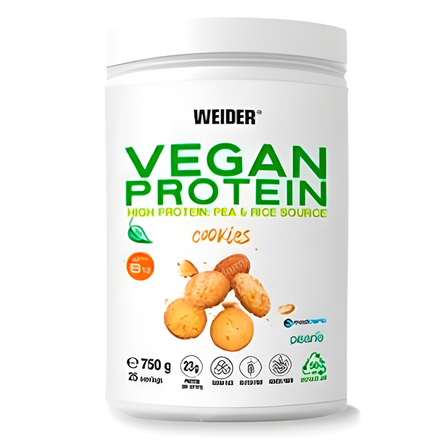 Weider Vegan Protein Cookies 750gr.