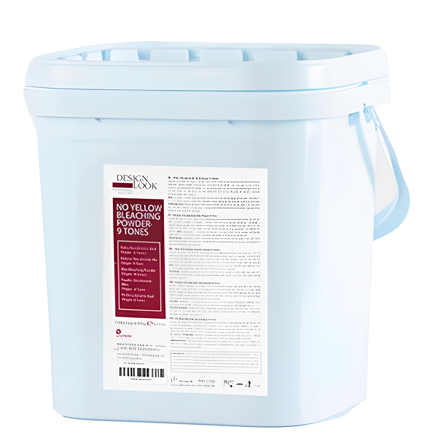 Design Look No Yellow Polvo Decolorante Azul Vegan - 9 Tonos 5x400g