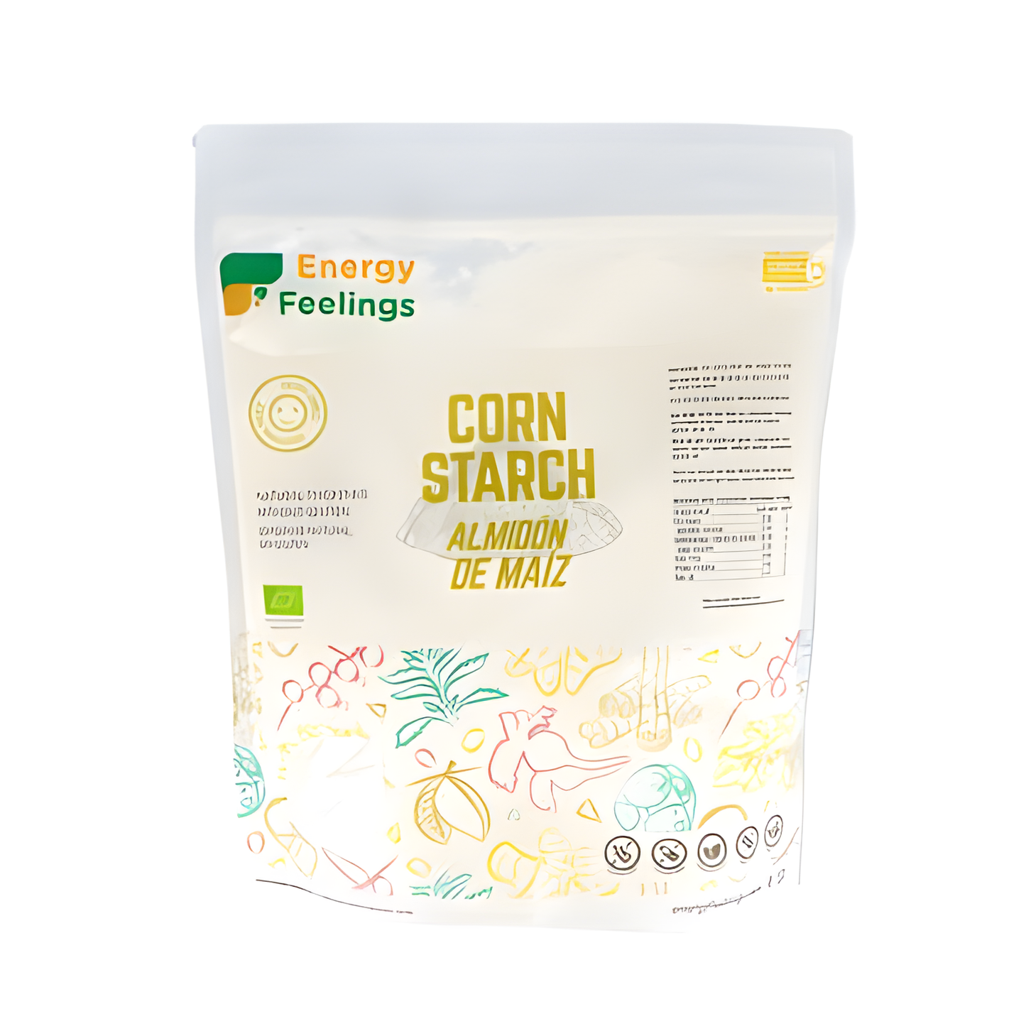 ENERGY FEELINGS ALMIDON DE MAIZ 1kg. ECO VEGAN SG