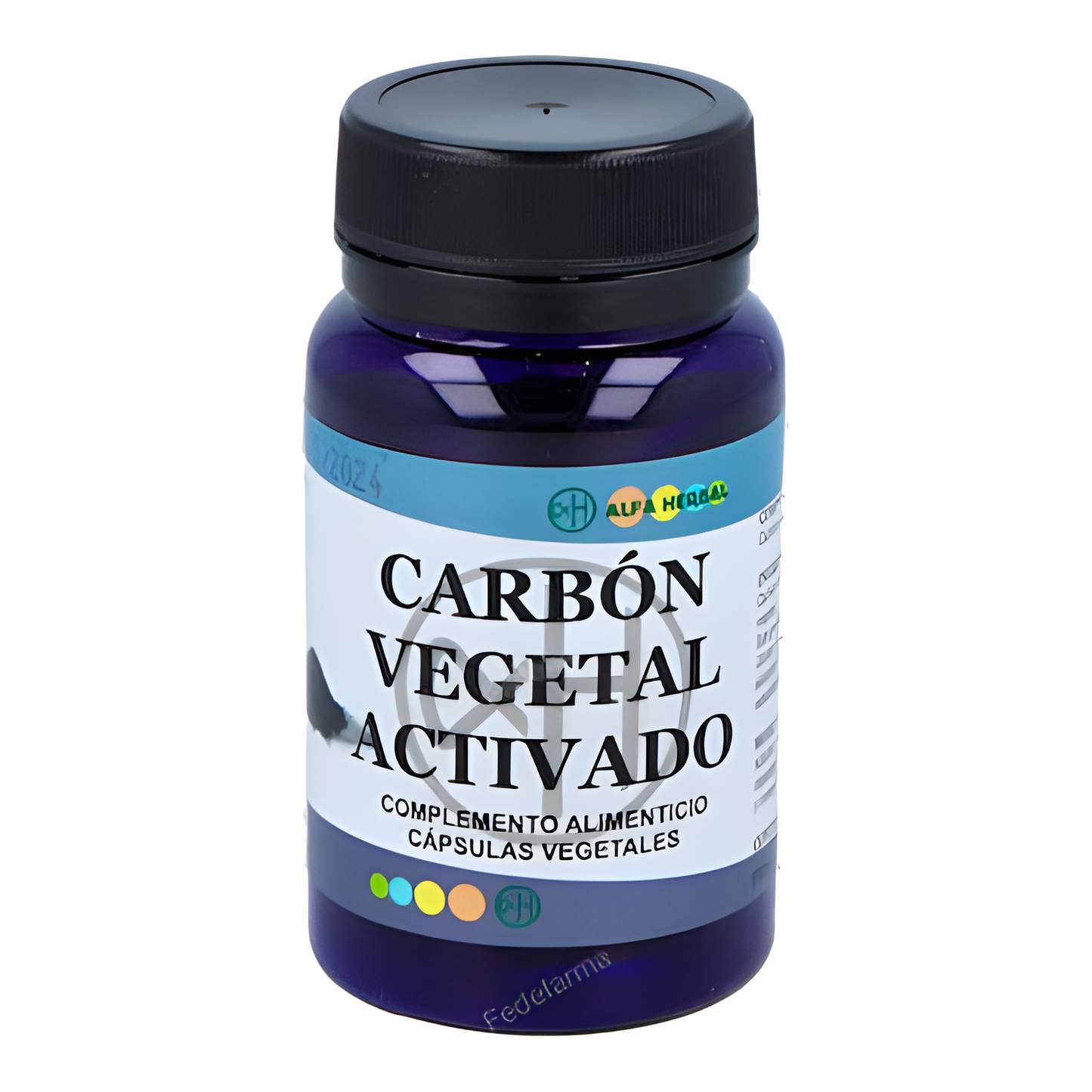 Alfa Herbal Carbon Vegetal Activado 60cap. Vegan