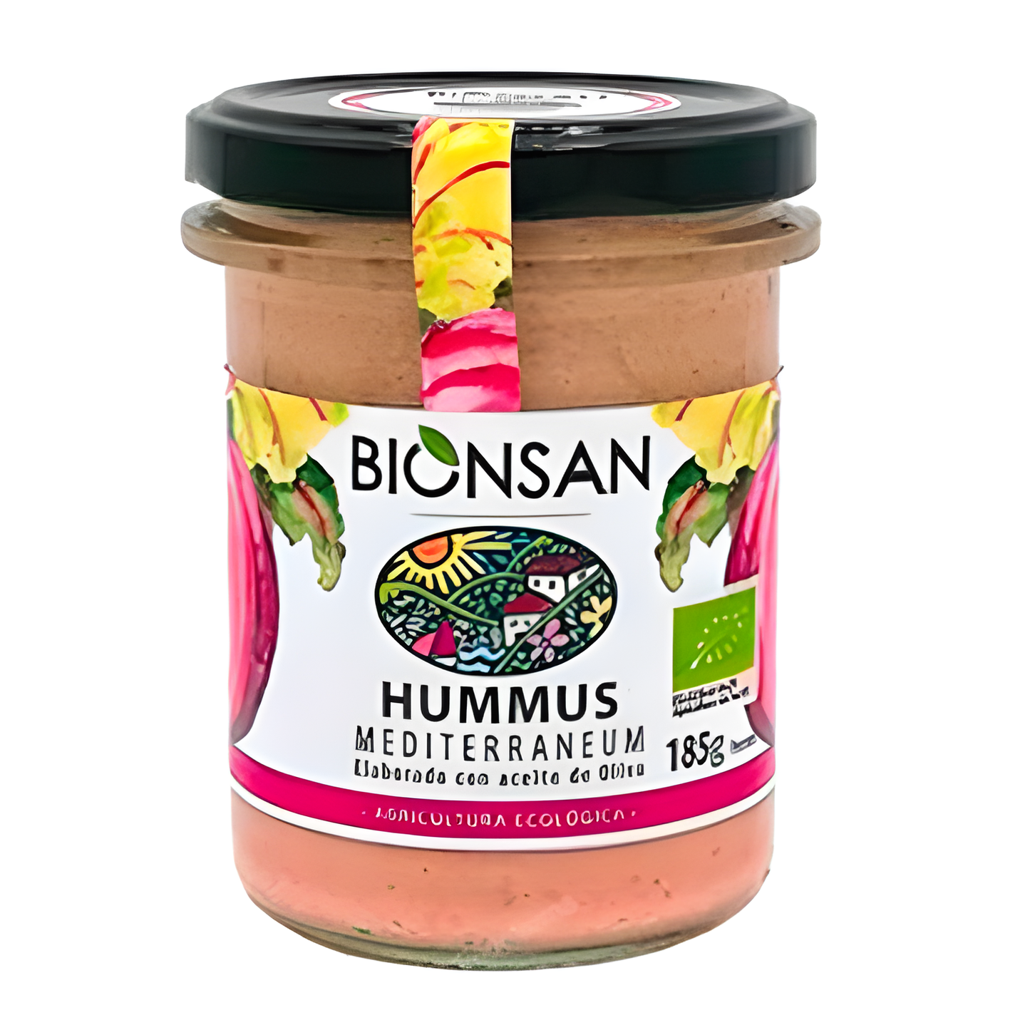 BIONSAN HUMMUS mediterraneum 185gr. ECO VEGAN