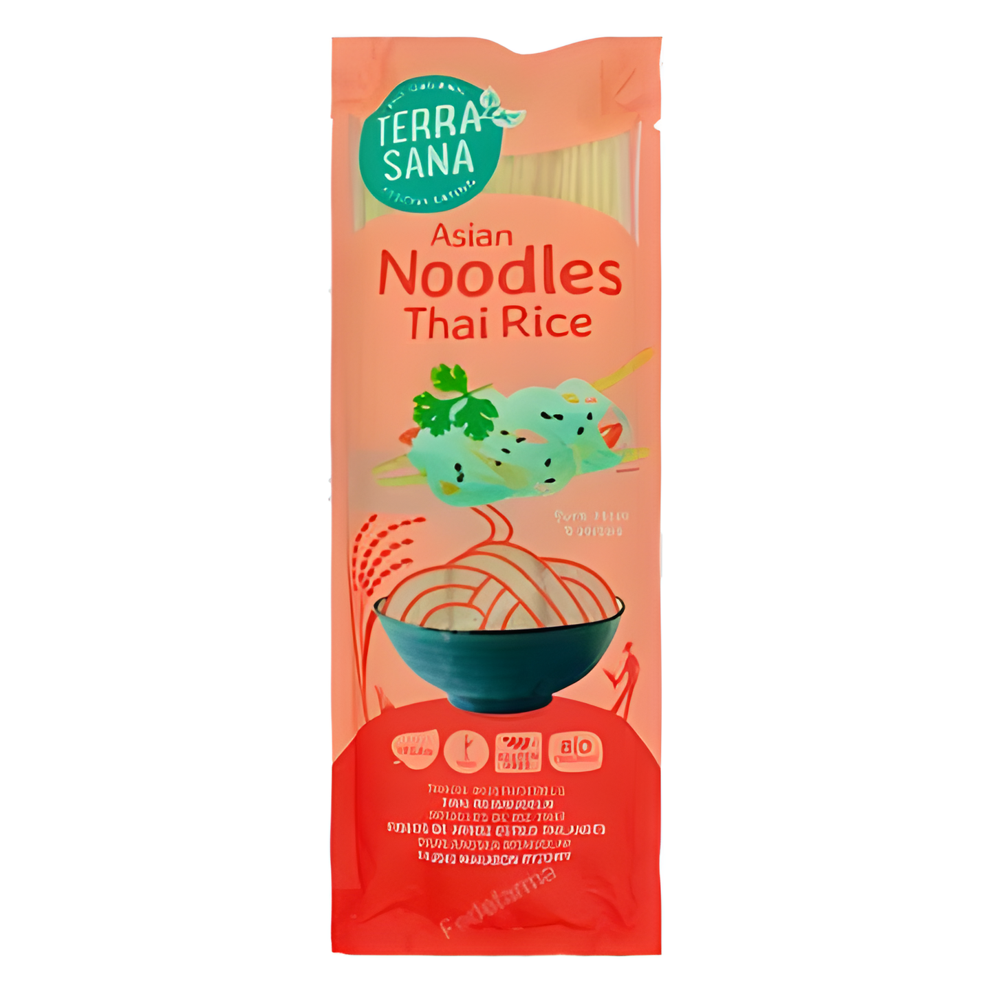 TERRASANA FIDEOS DE ARROZ THAI NOODLES 250gr. VEGAN