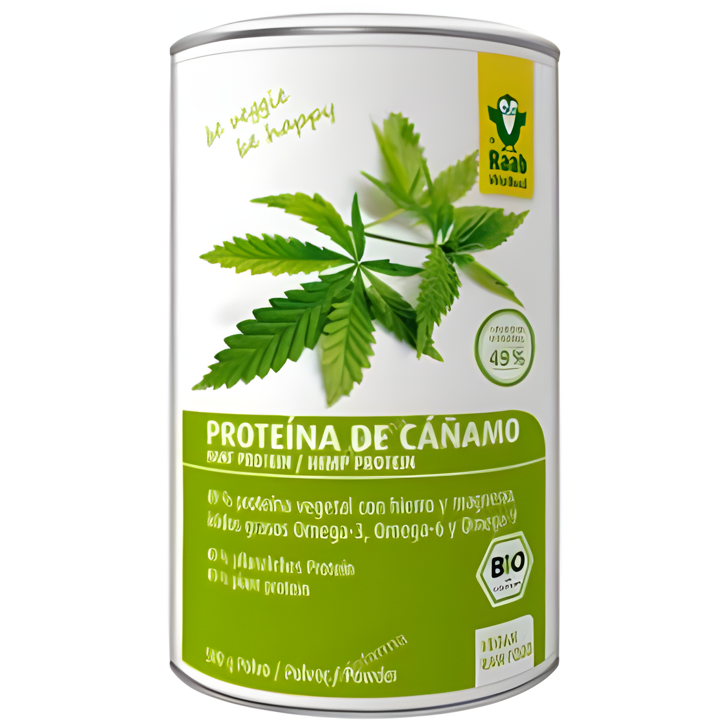 Raab Vitalfood Proteina de Cañamo Natural 500gr. Bio Sg Vegan