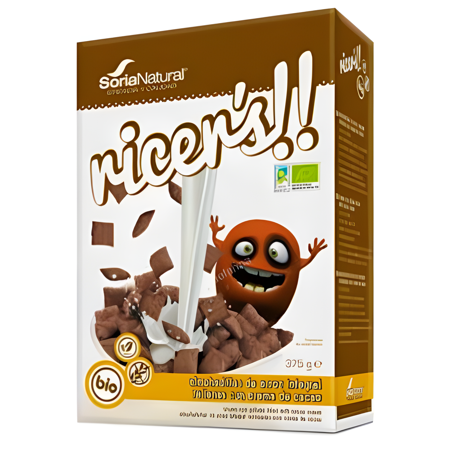 Soria Natural Ricers Cereales Cacao y Avellanas 375g Bio Vegan
