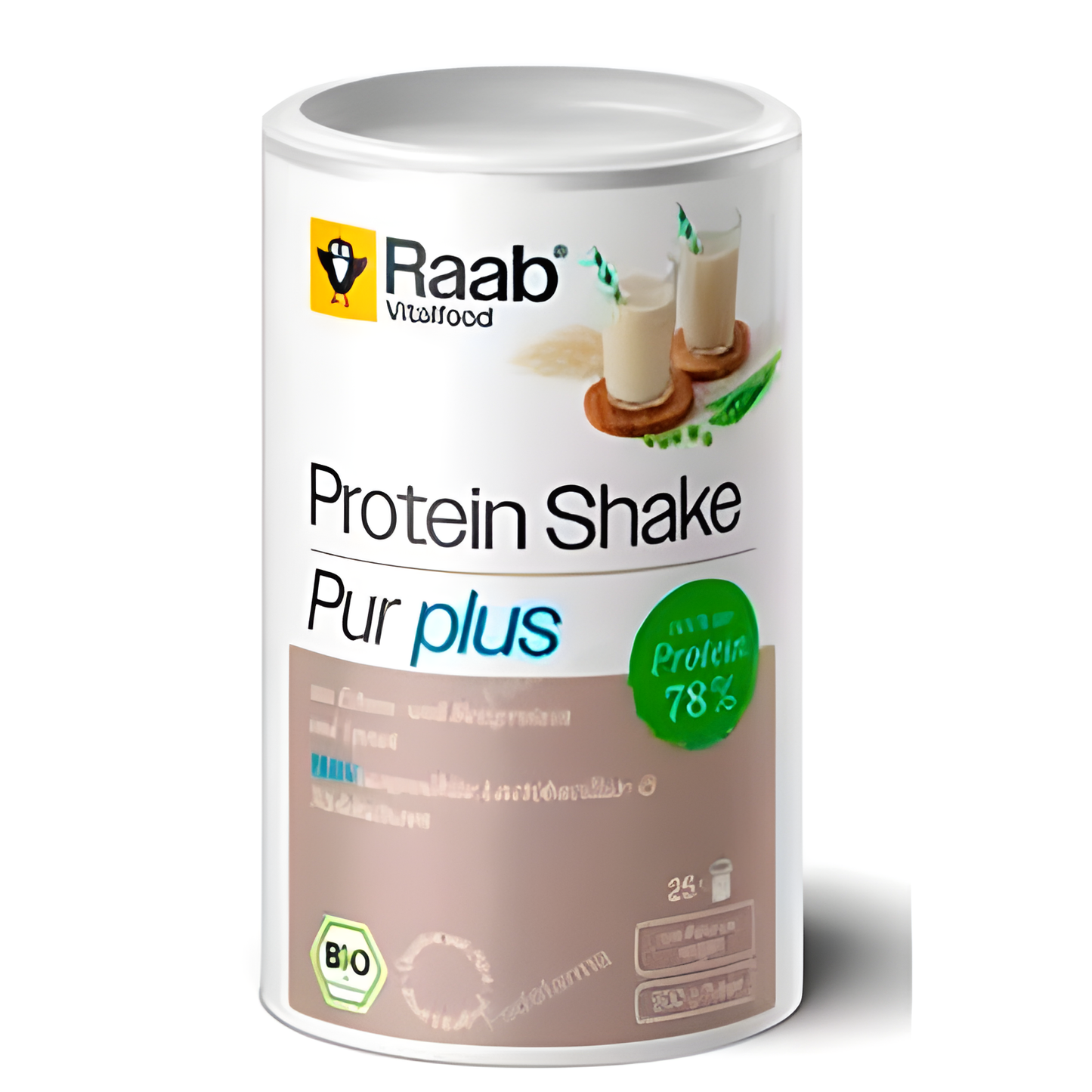 Raab Vitalfood Protein Pure 78 Polvo 500 Gr Bio Vegan Sg