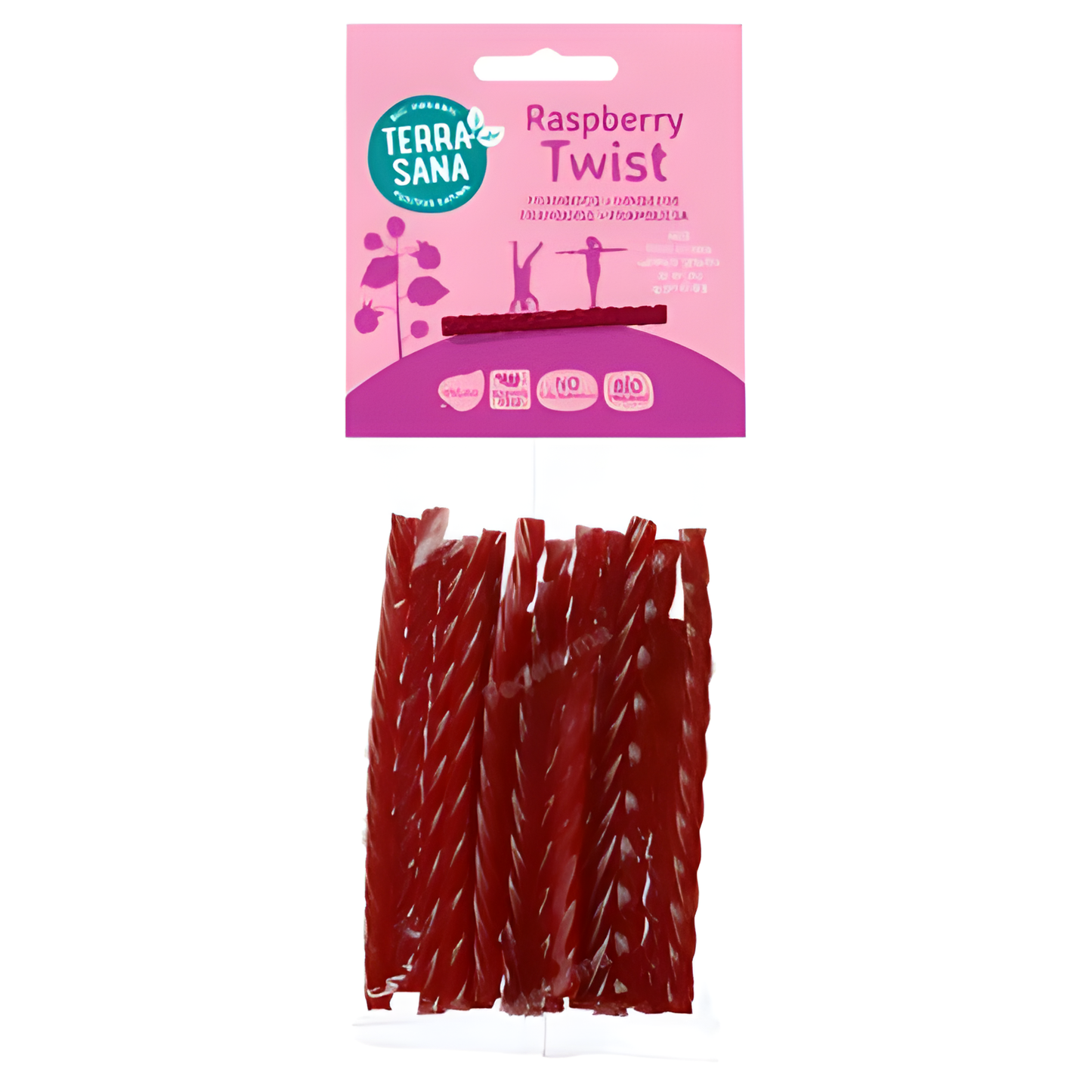 Twits Regaliz Frambuesa 75 Gr Bio Vegan