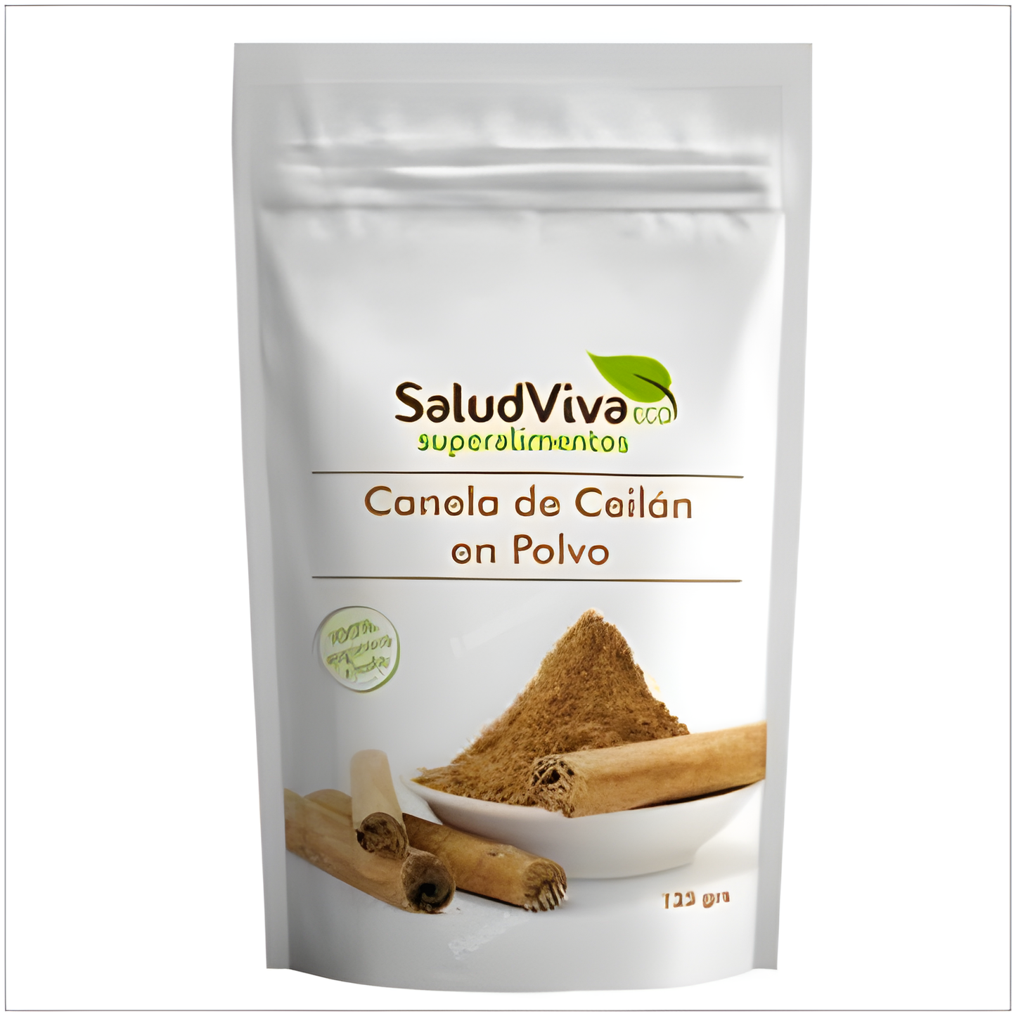 SALUD VIVA CANELA DE CEILAN en polvo 125gr. BIO SG S/A VEGAN