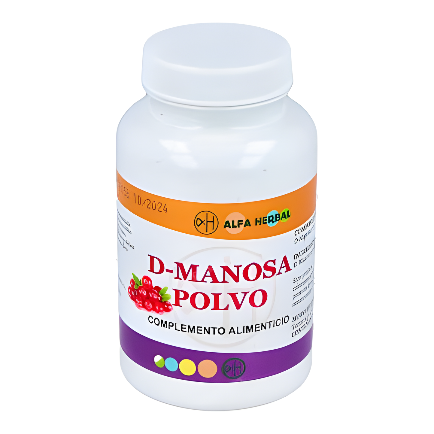Alfa Herbal D-manosa 125gr. Vegan