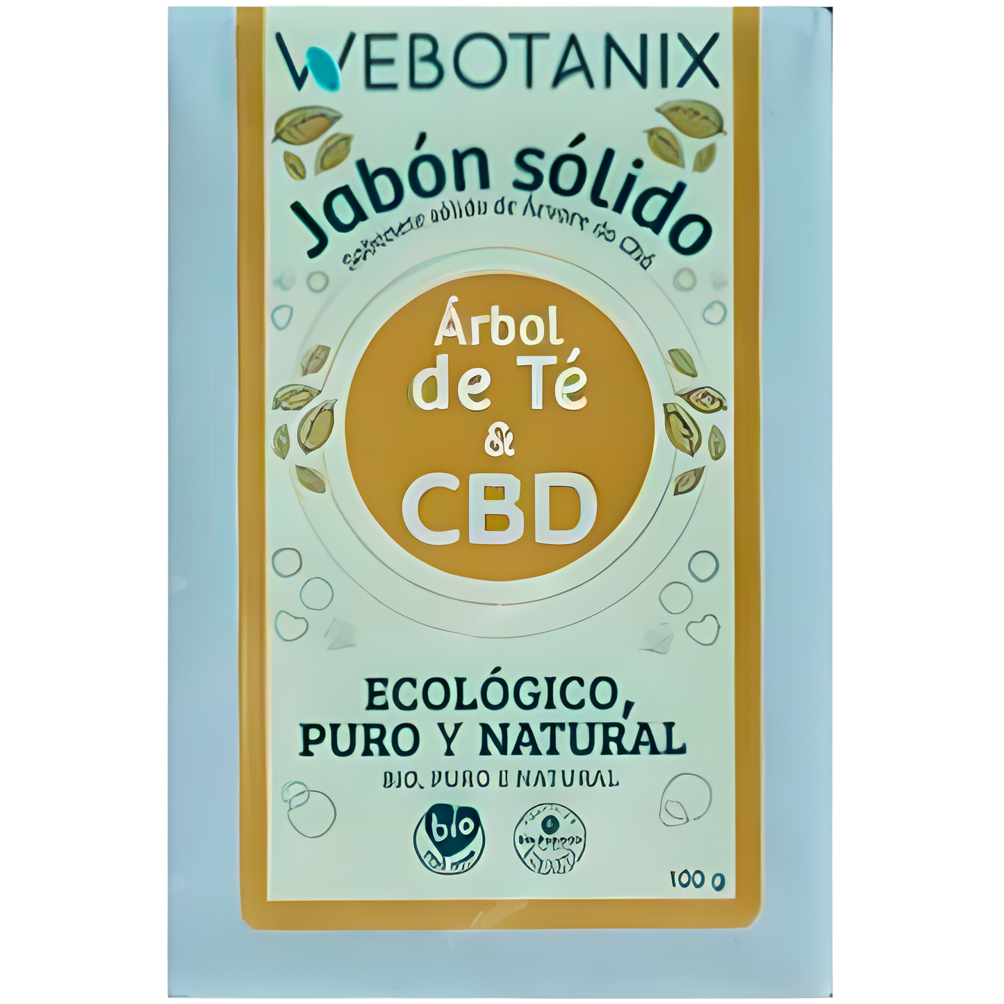 Webotanix Jabon Solido Cbd-arbol de Te 100gr Bio Vegan