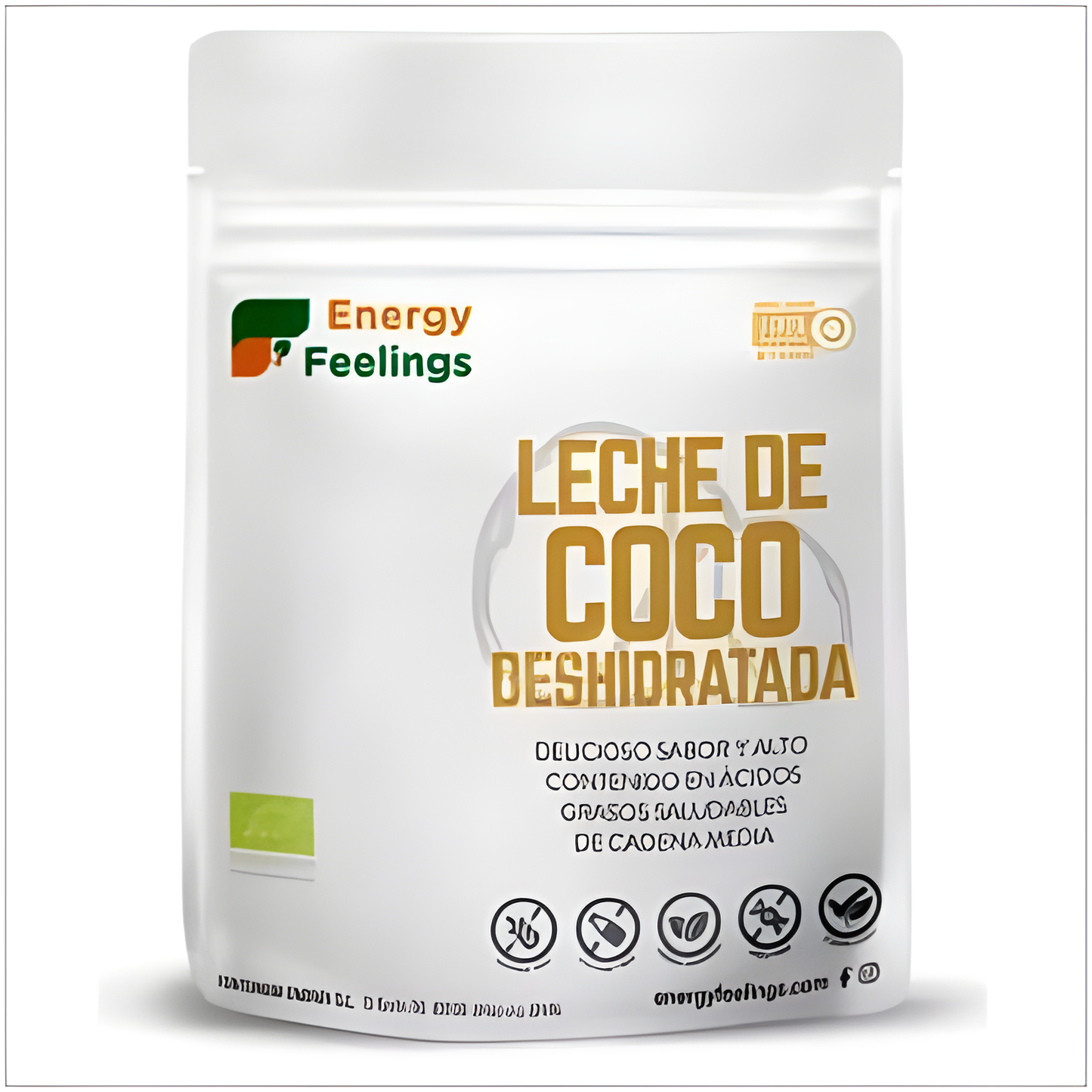 Energy Feelings Leche de Coco Deshidratada 200 Gr Eco Vegan Sg