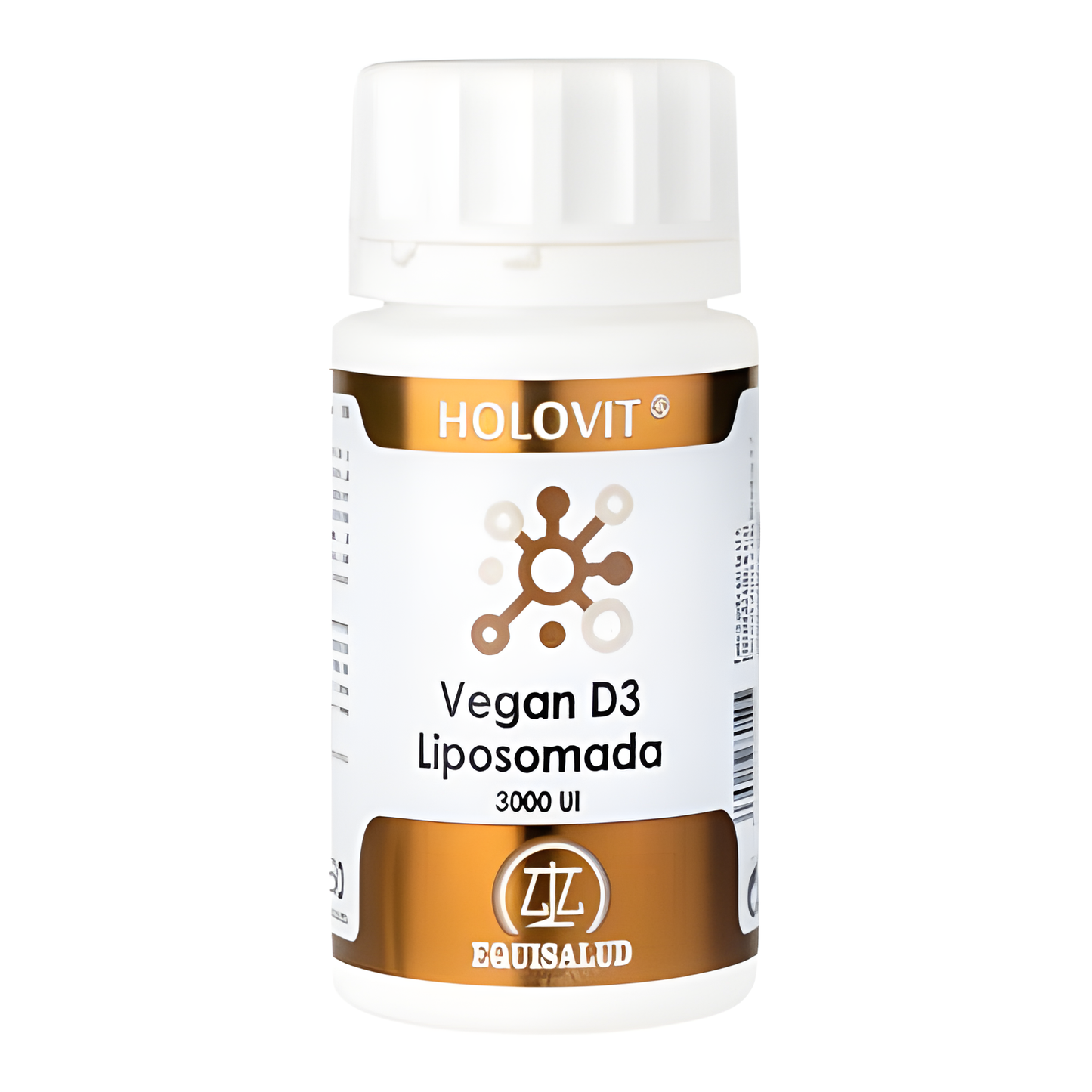 EQUISALUD HOLOVIT VEGAN D3 LIPOSOMADA 3000UI 50 CAP.