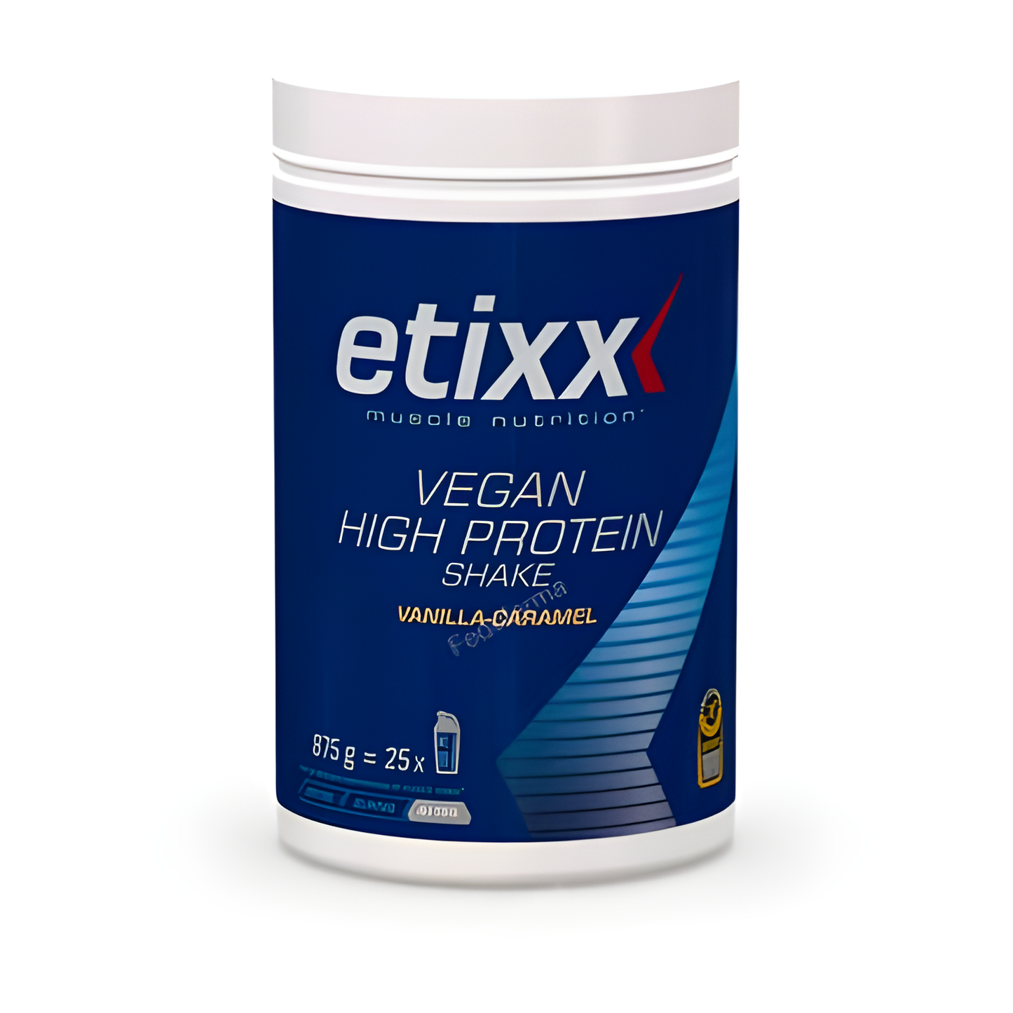 Etixx Vegan High Protein Shake Vanilla-caramel 875g