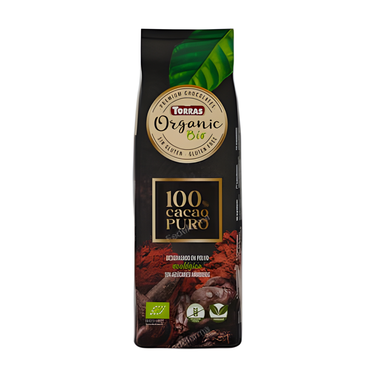 TORRAS CACAO PURO desgrasado 150gr. BIO SG VEGAN