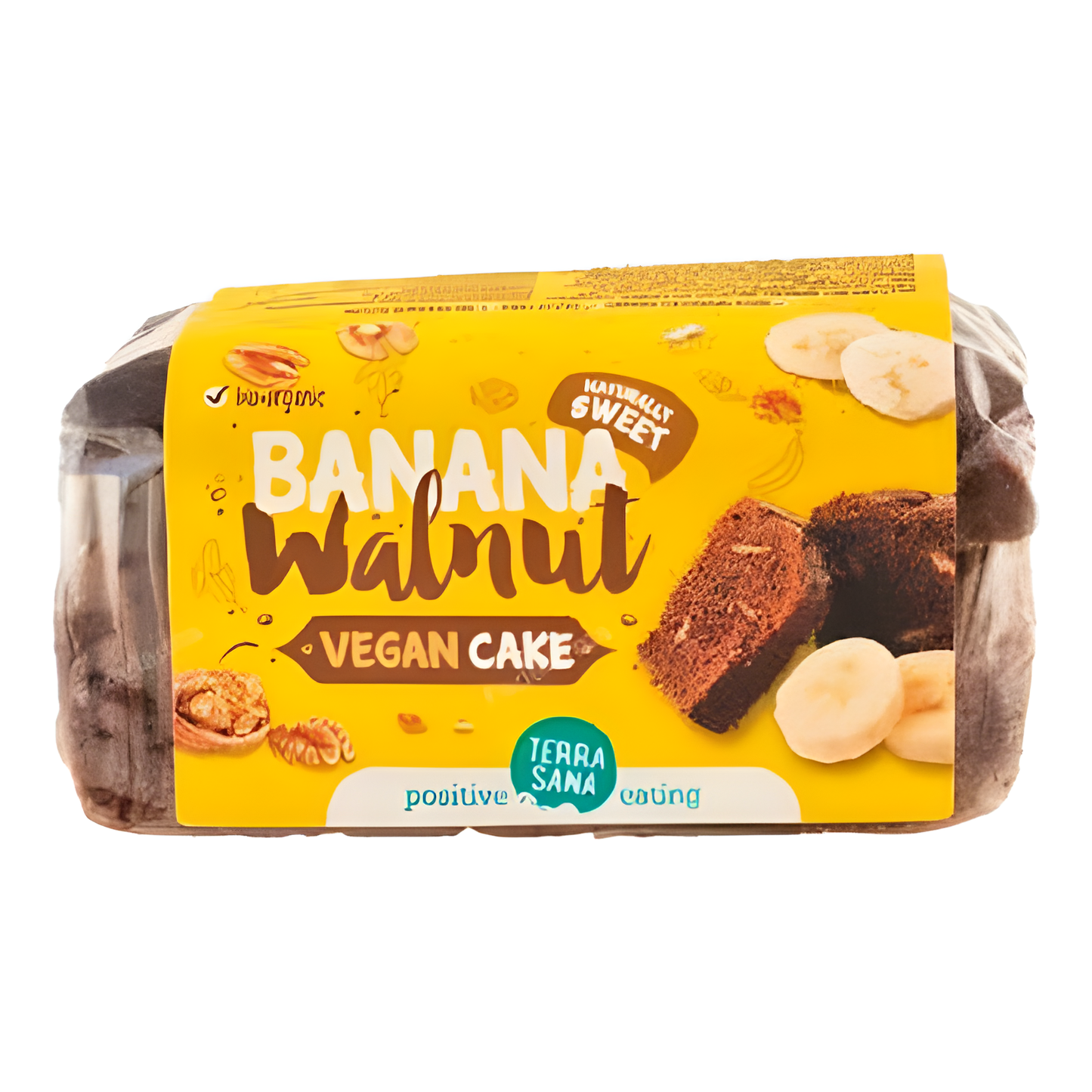 CAKE PLATANO-NUEZ 350 gr BIO VEGAN