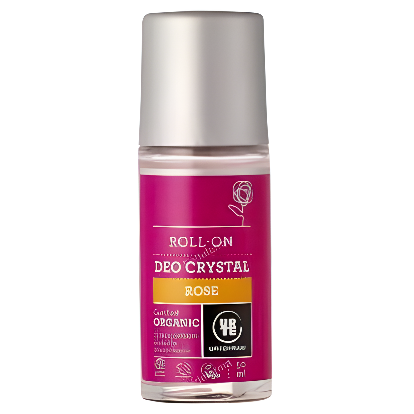 URTEKRAM DESODORANTE ROSAS roll-on 50ml. ECO VEGAN
