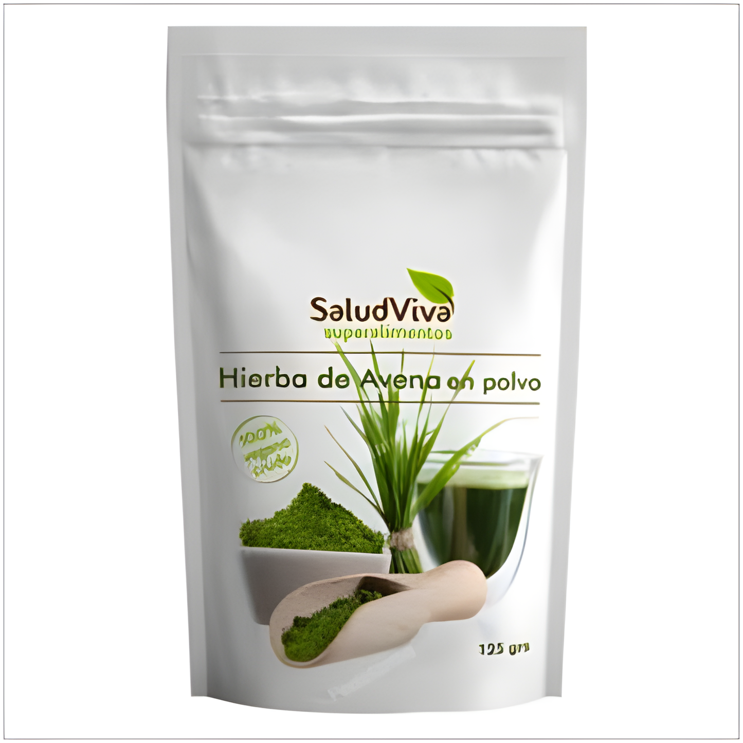 SALUD VIVA HIERBA DE AVENA en polvo 125gr. ECO SG S/A VEGAN