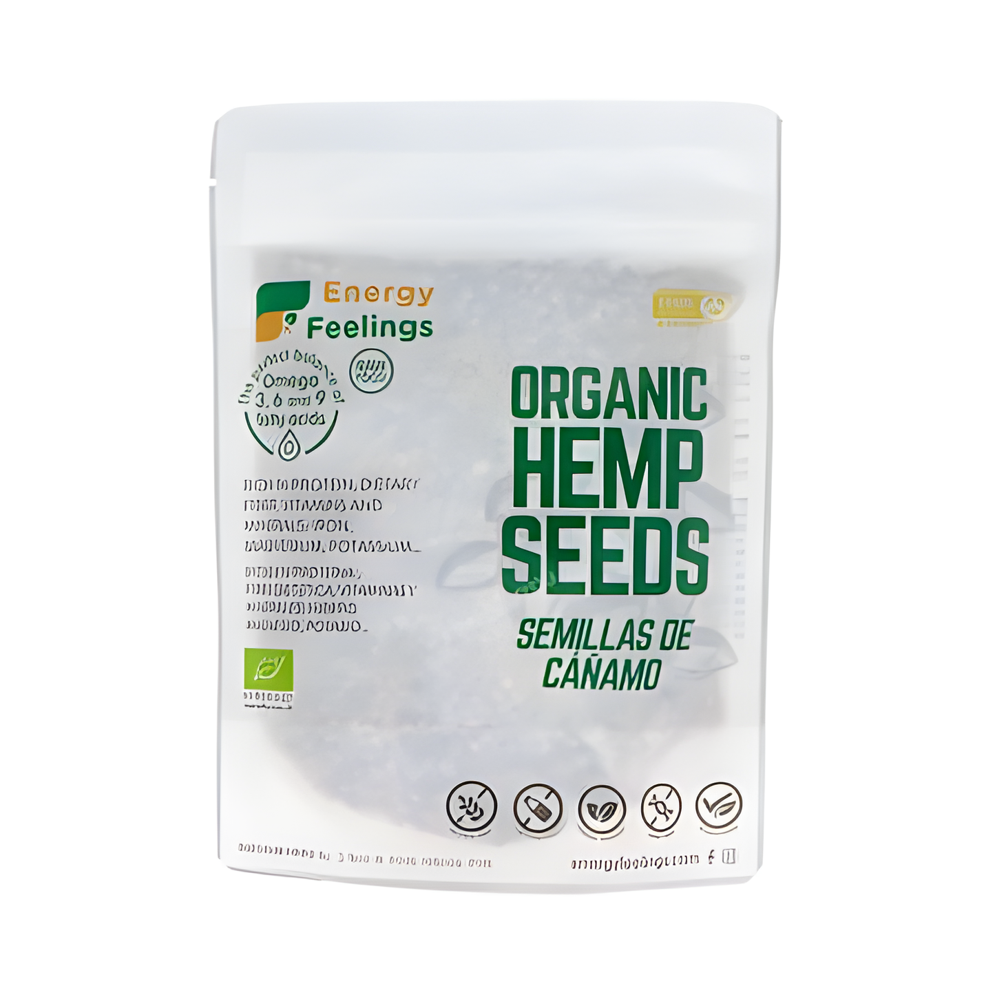 ENERGY FEELINGS CAÑAMO semilla 200gr. ECO VEGAN SG