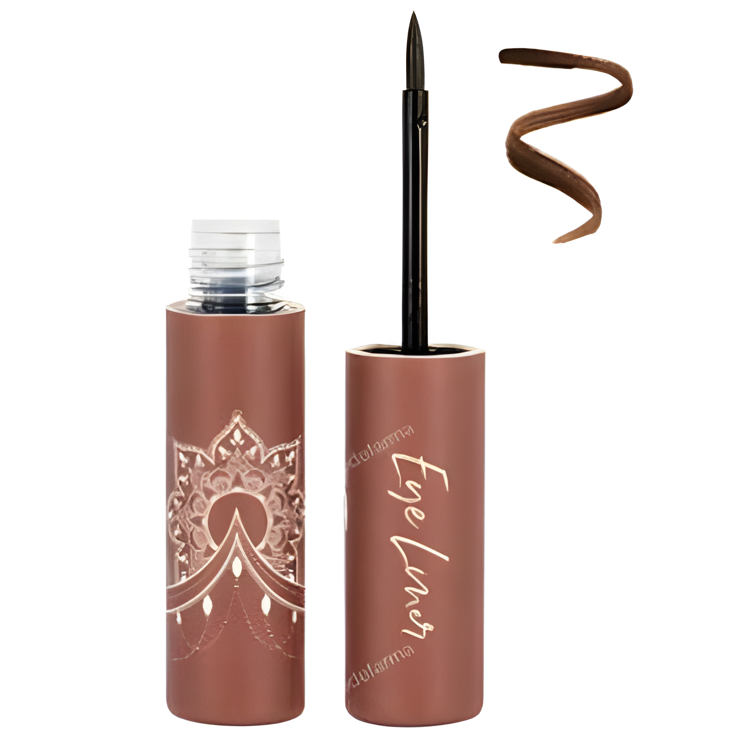 Boho Green Make Up Delineador de Ojos Green Liner Marron 3 Gr Bio Vegan