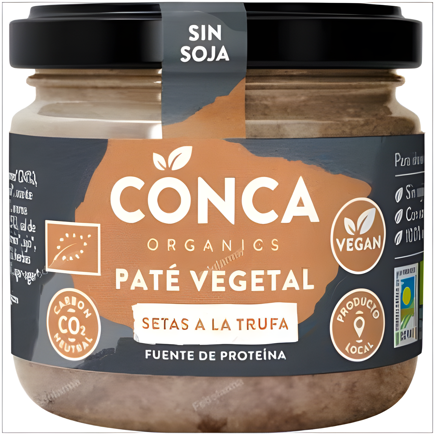 Conca Organics Pate Setas a la Trufa Vegetal 110gr. Eco Vegan