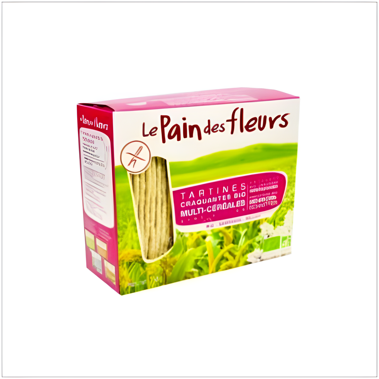 LE PAIN DES FLEURS CRACKER MULTI CEREALES 150gr. BIO SG VEGAN
