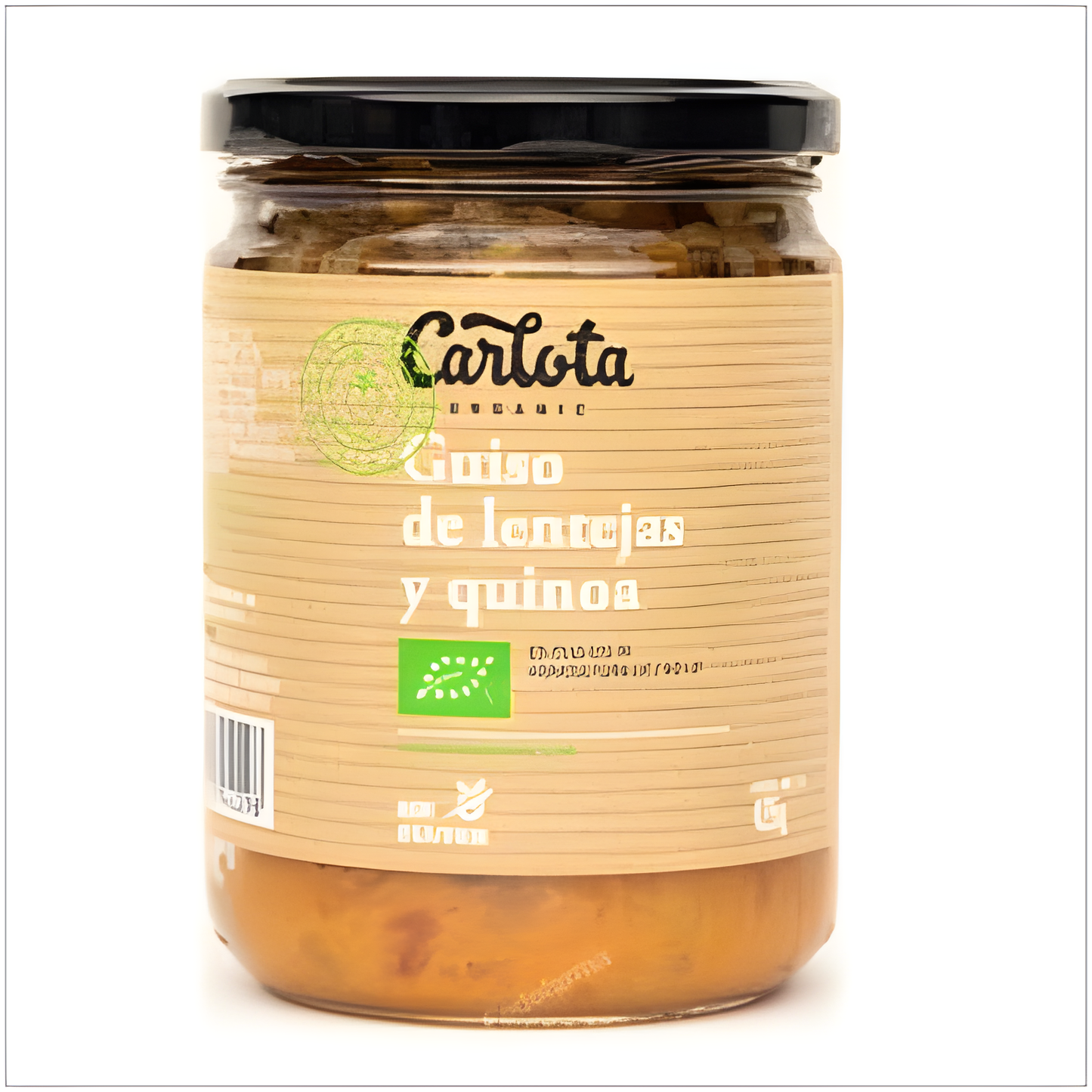 CARLOTA ORGANIC GUISO DE LENTEJAS Y QUINOA 425gr. ECO SG VEGAN