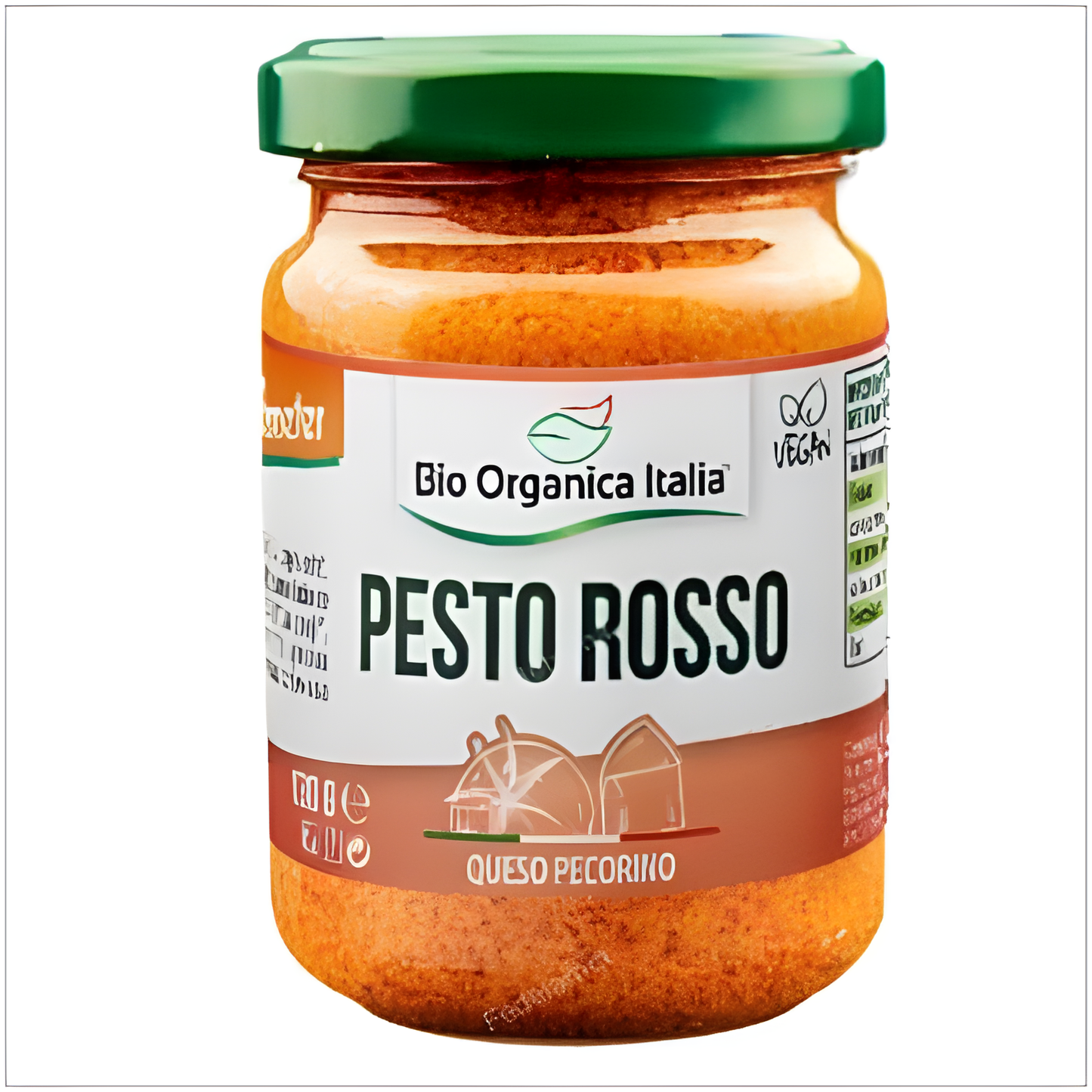 Bio Organica Italia Pesto Rosso Pecorino 130 Gr Bio Vegan
