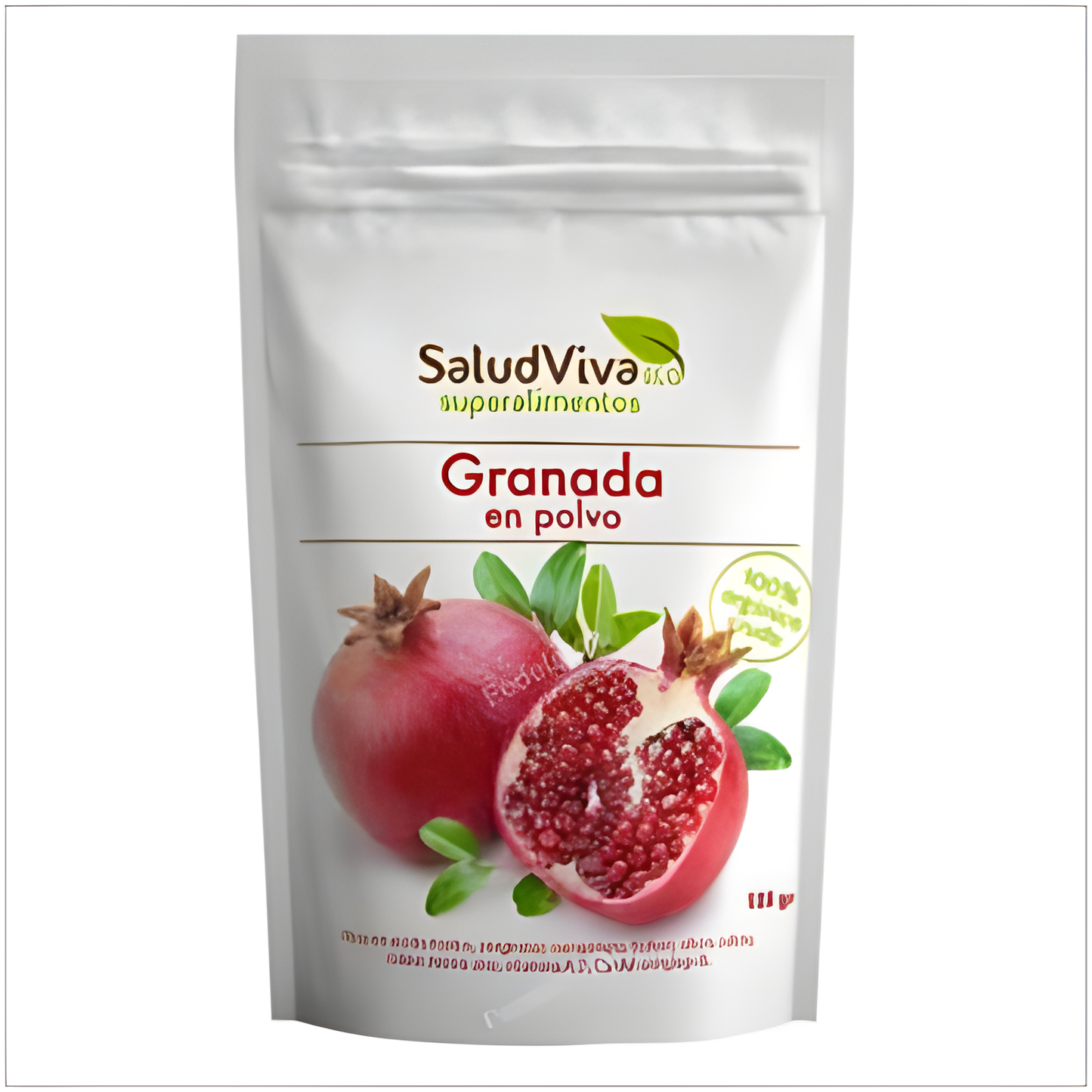 SALUD VIVA GRANADA en polvo 125gr. ECO SG S/A VEGAN