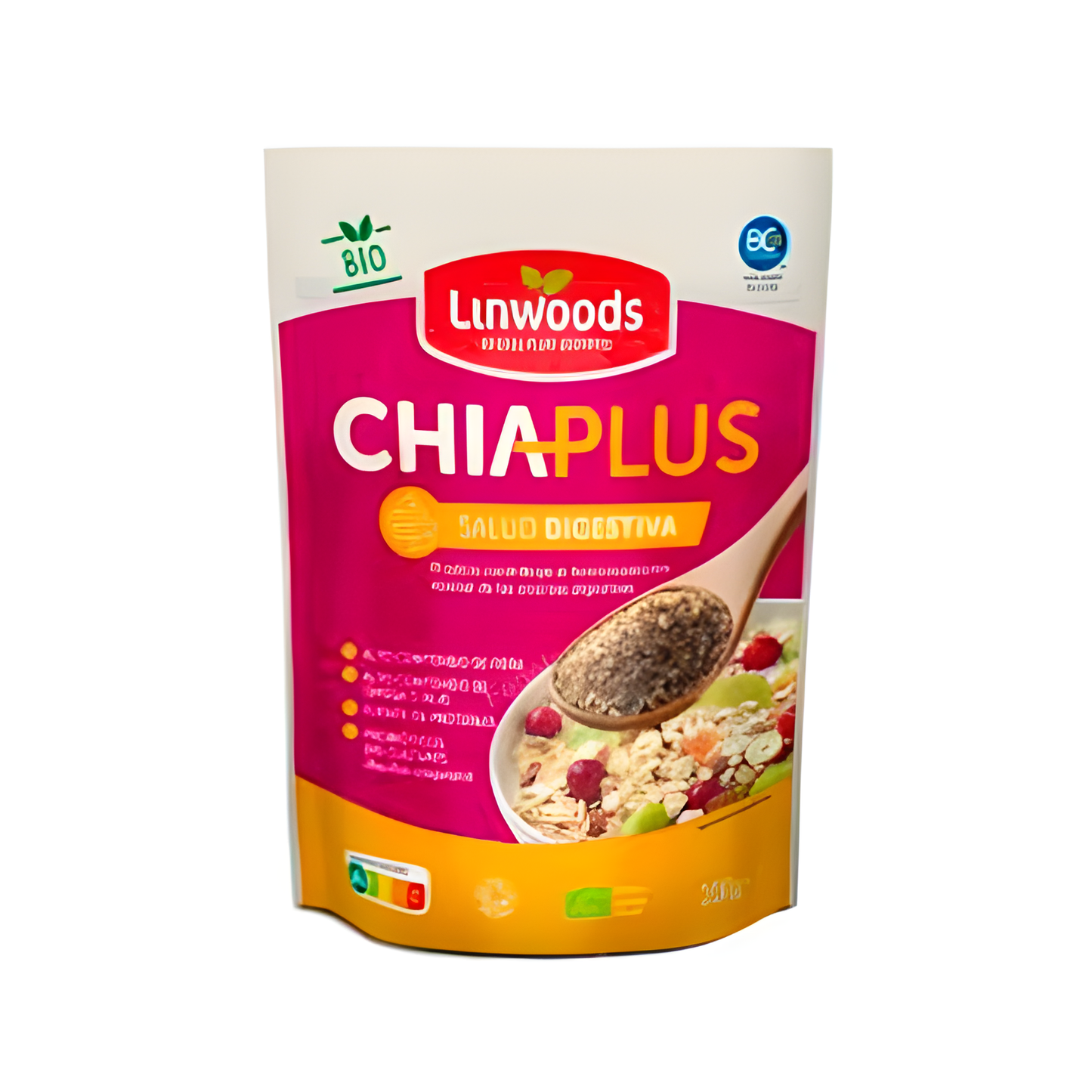 LINWOODS CHIA PLUS salud digestiva 200gr. BIO VEGAN SG