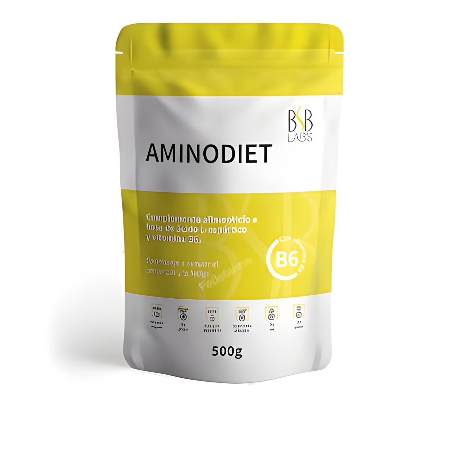 BSB LABS AMINODIET+VITAMINA B6 500kg. SG VEGAN