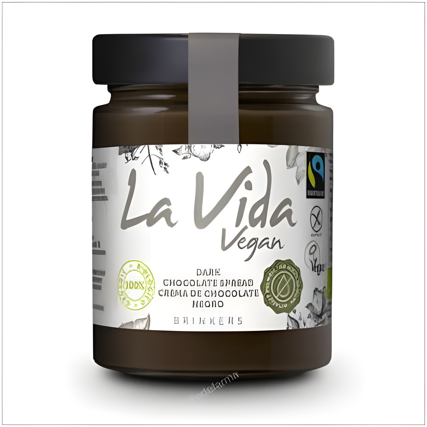 LA VIDA VEGAN CREMA DE CHOCOLATE NEGRO 270gr. BIO VEGAN