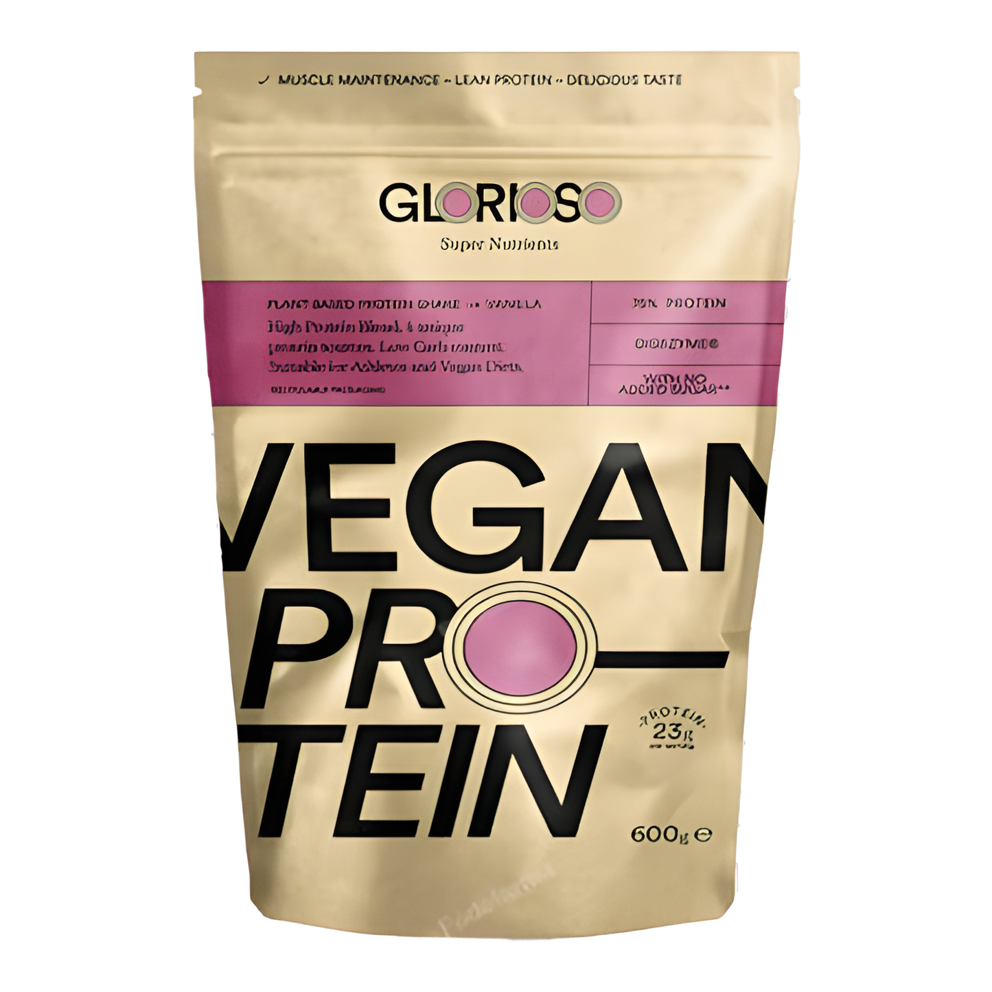 Glorioso Vegan Protein Vainilla 600g Sg Vegan