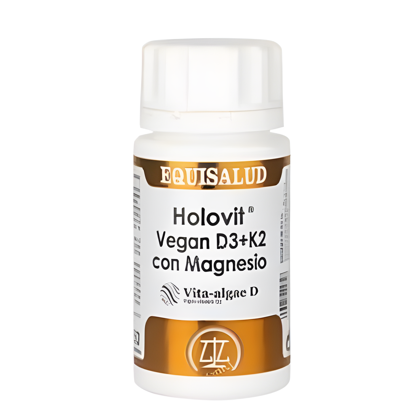Equisalud Holovit Vegan D3+k2 con Magnesio 50cap.