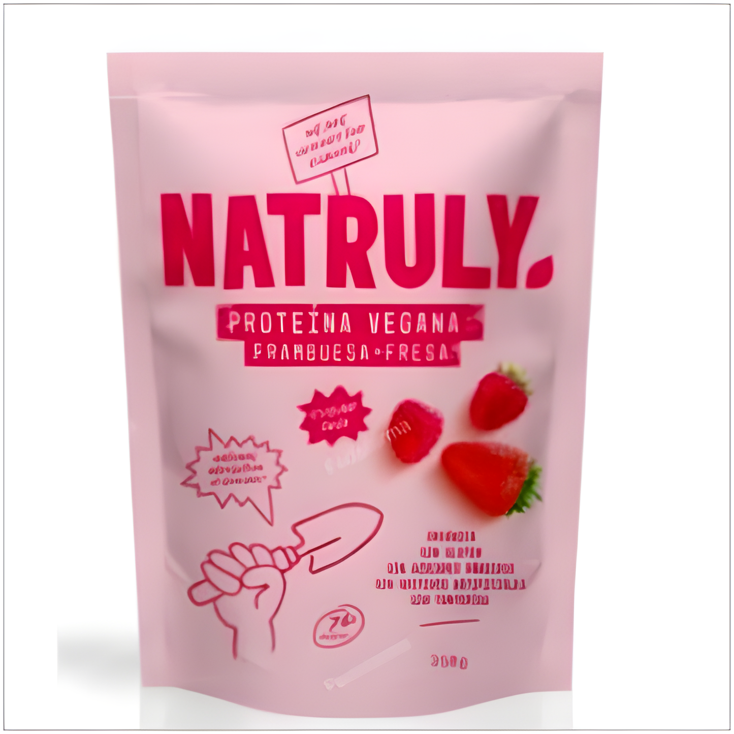 Natruly Proteina de Frambuesa 350gr. Bio Vegan