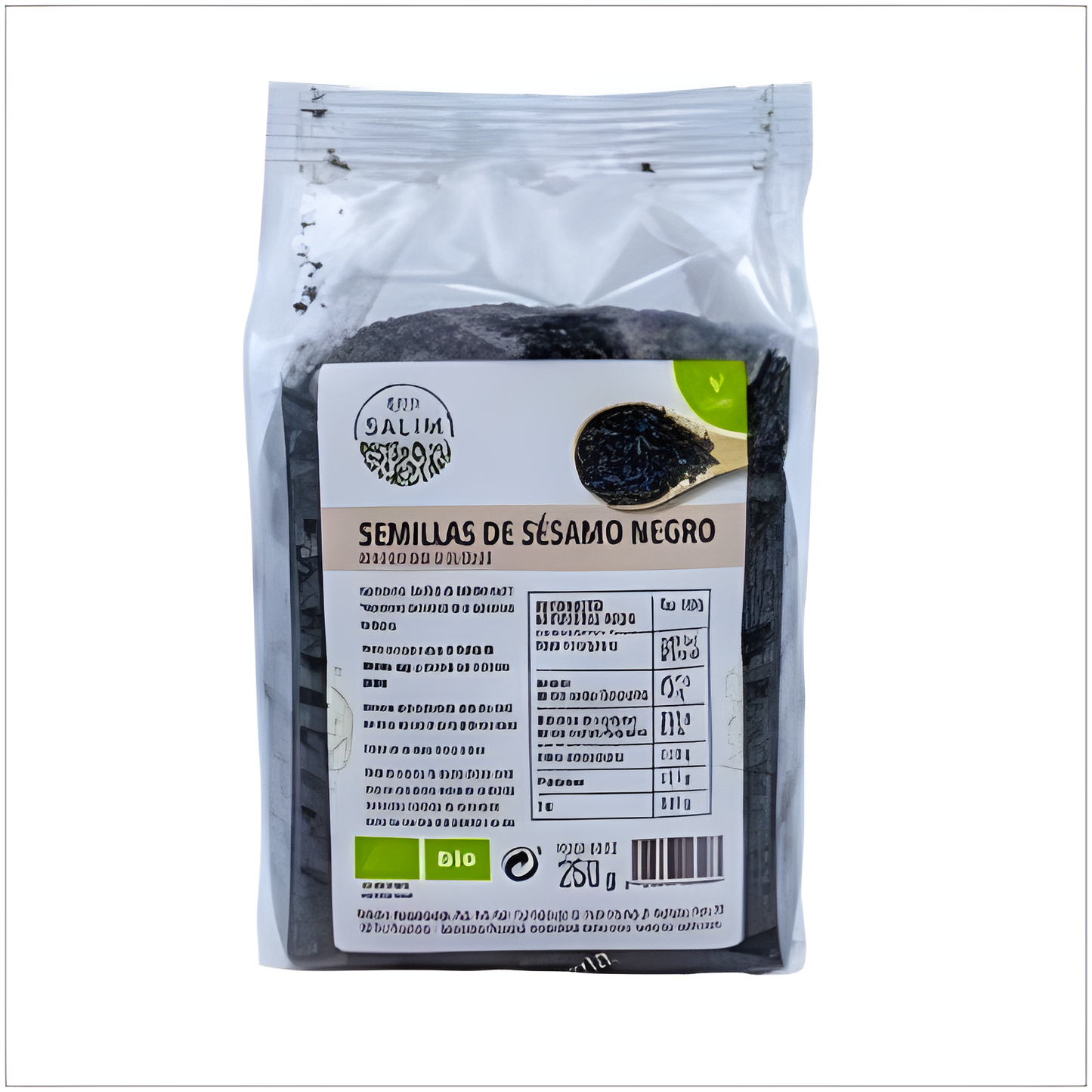 Eco Salim Sesamo Negro 250gr. Bio Vegan