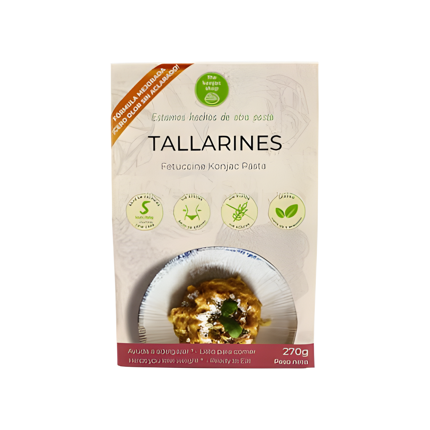 The Konjac Shop Tallarines de Konjac 200gr. Sg Vegan S/a