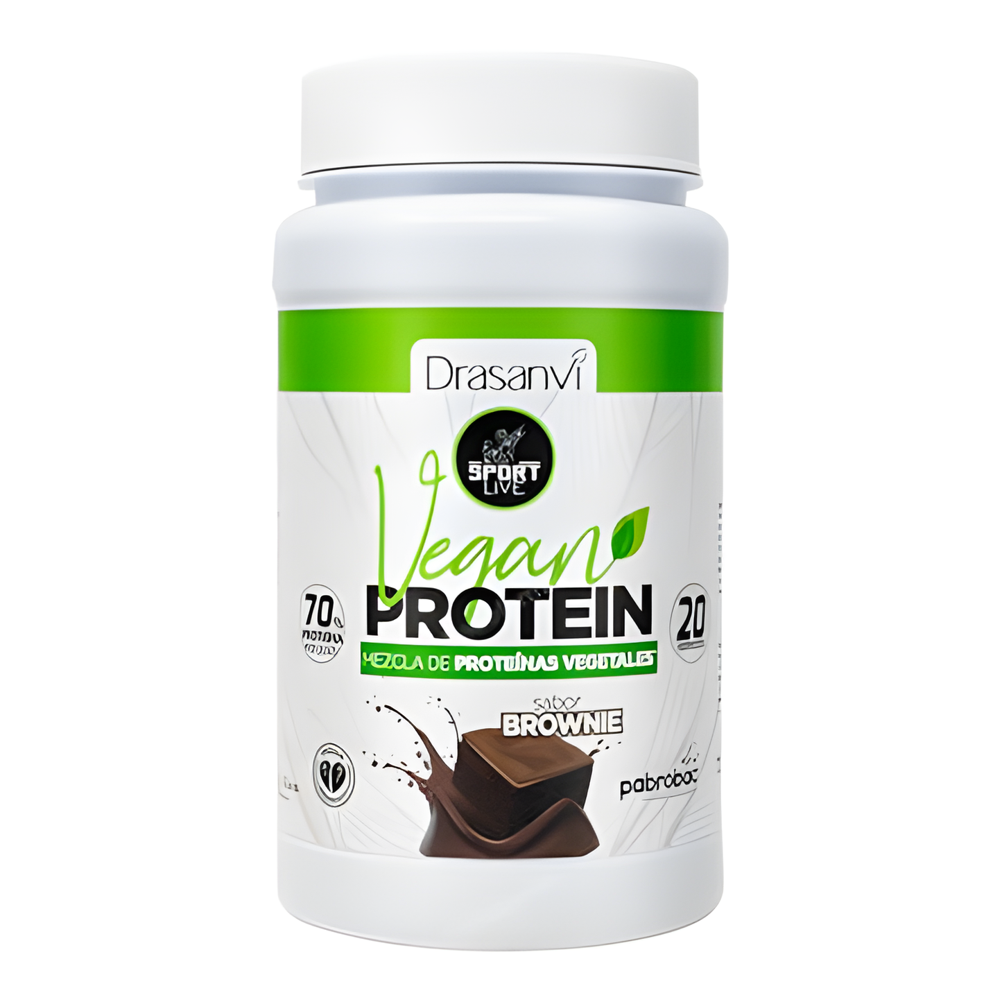 Drasanvi Sport Live Proteina Vegana Sabor Brownie 600g Sport Live