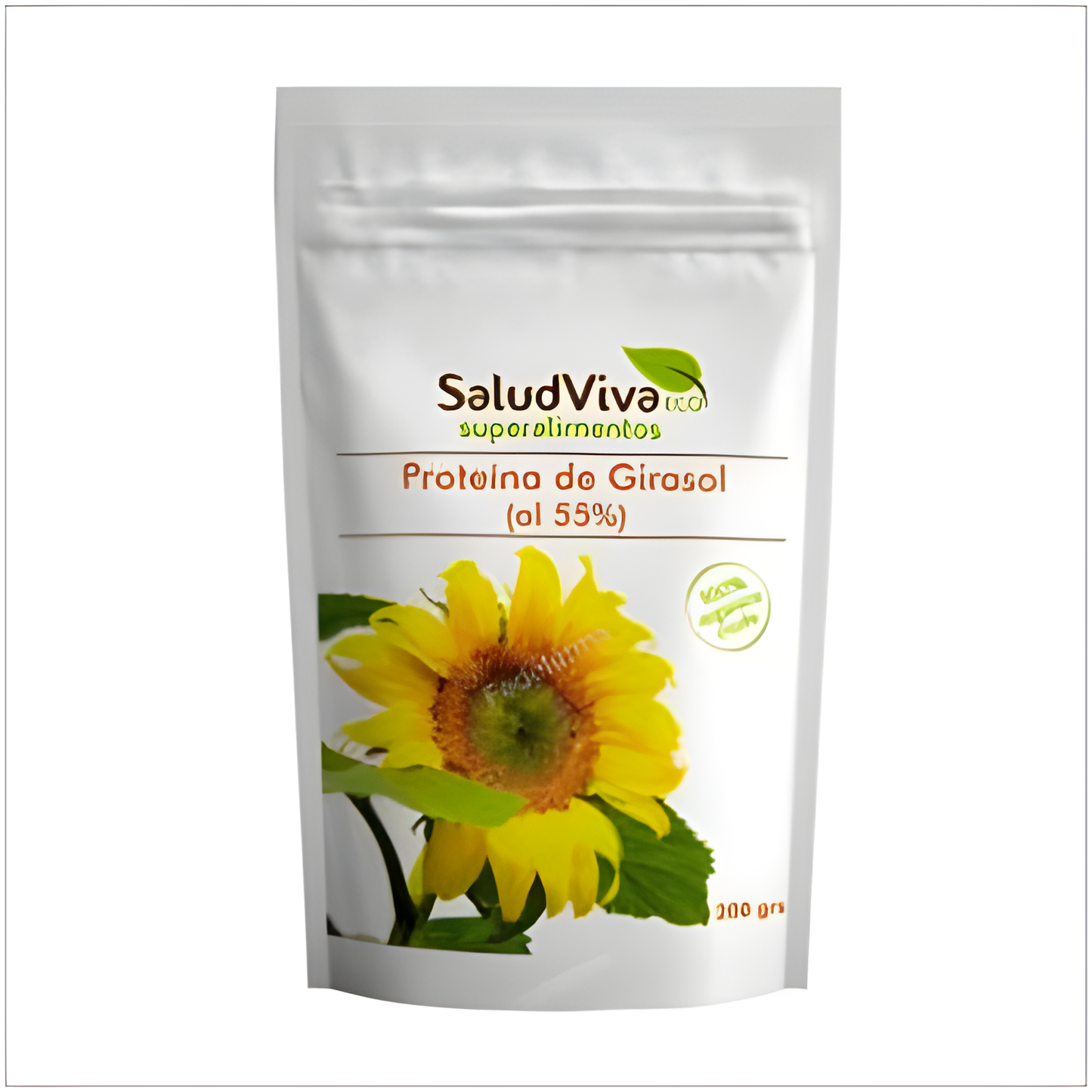 Salud Viva Proteina de Girasol Al 55% 200gr. Bio Sg S/a Vegan