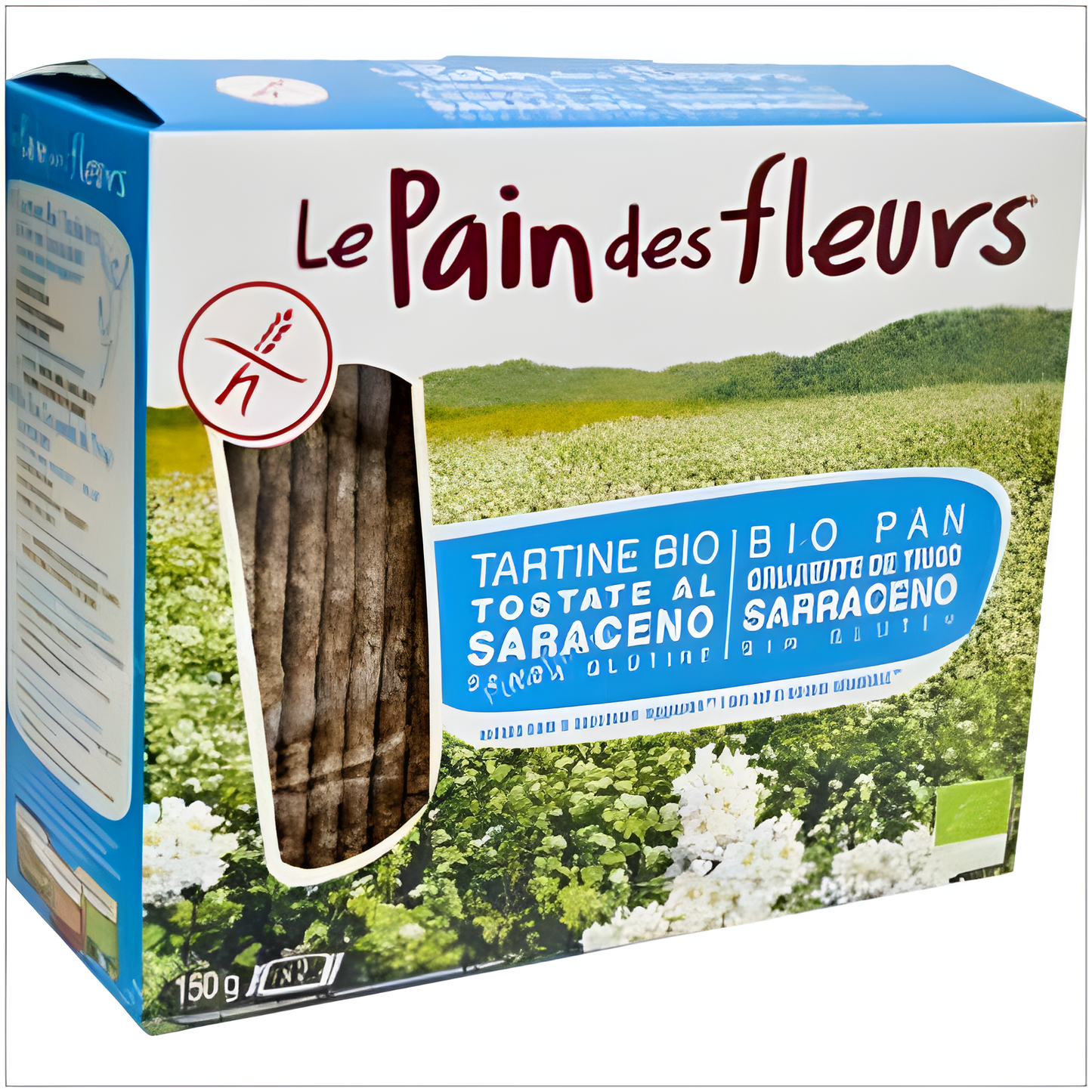 LE PAIN DES FLEURS CRACKER TRIGO SARRACENO 300gr. BIO SG S/SAL VEGAN