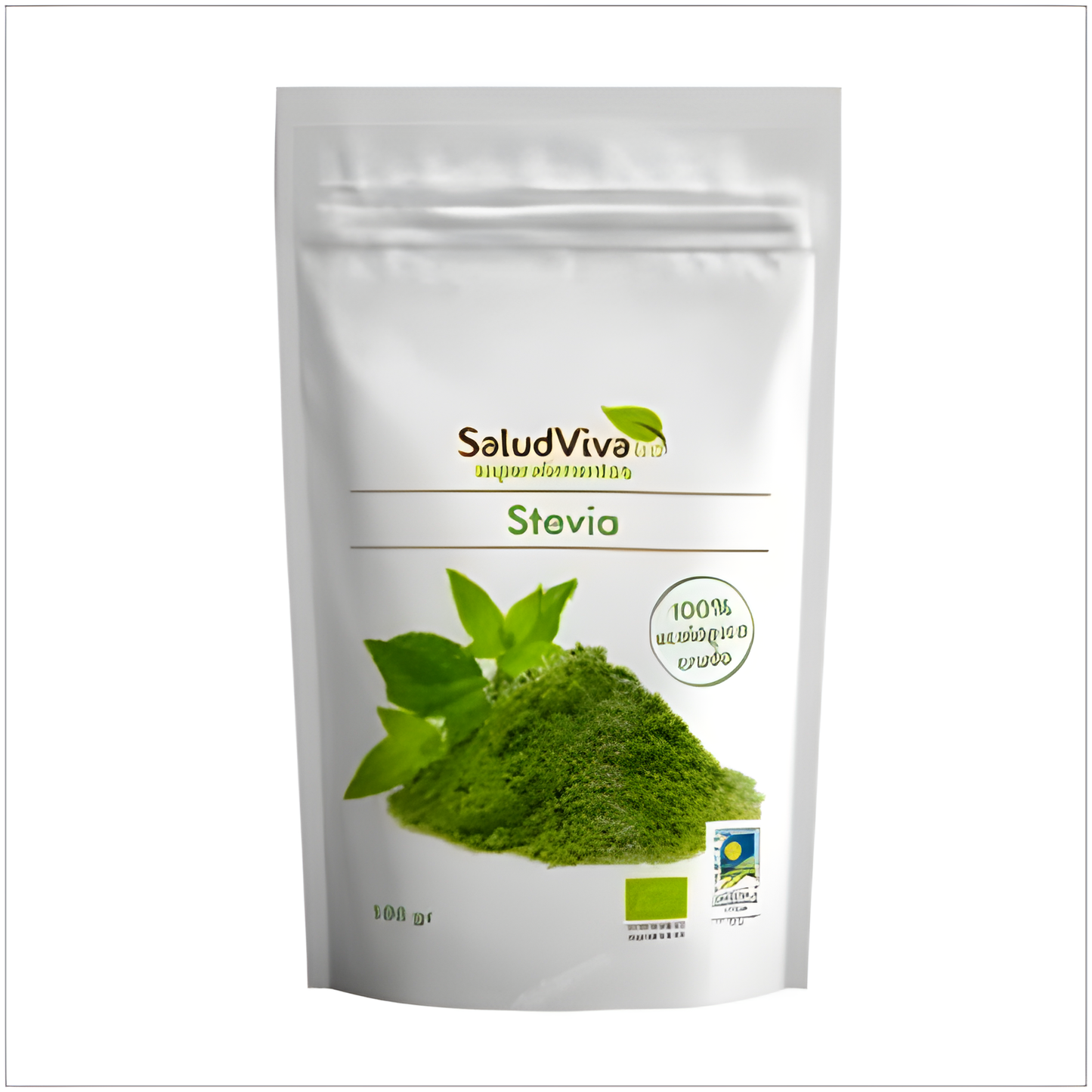 Salud Viva Stevia Polvo de Hoja Seca 100gr. Bio Sg S/a Vegan