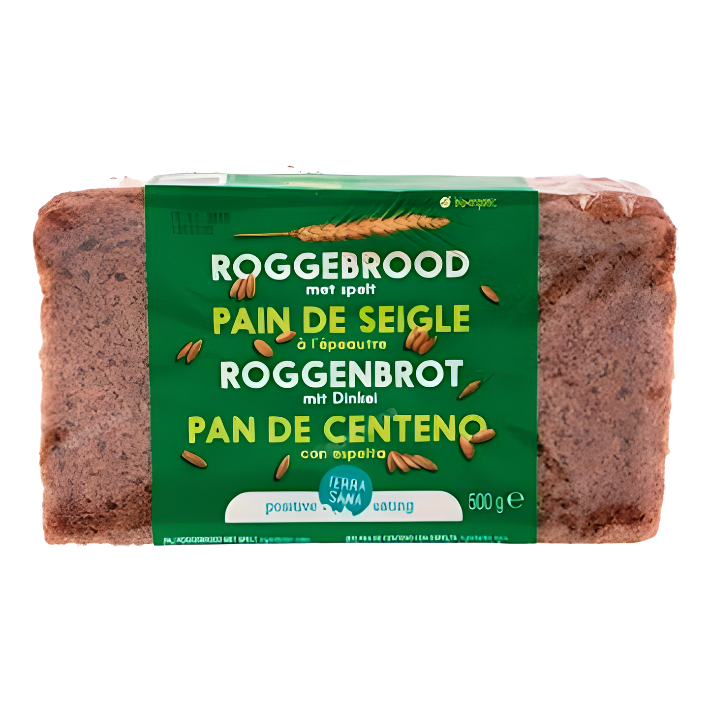 Terrasana Pan Aleman de Centeno y Espelta 500gr. Vegan