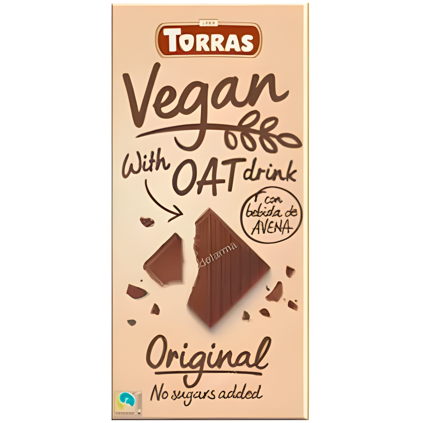 TORRAS CHOCOLATE con bebida avena 100gr. VEGAN