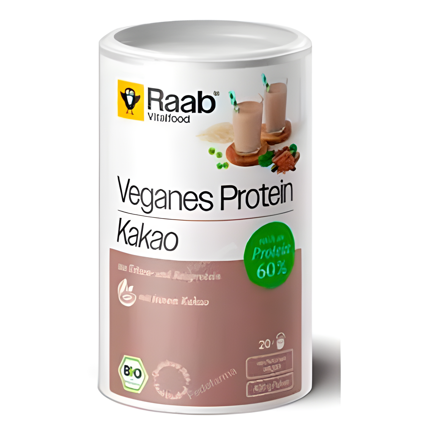 Raab Vitalfood Proteina de Cacao Polvo 400 Gr Bio Vegan Sg