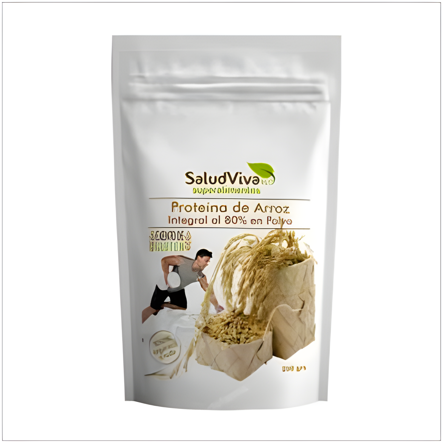 Salud Viva Proteina de Arroz Al 80% 250gr. Bio Sg S/a Vegan