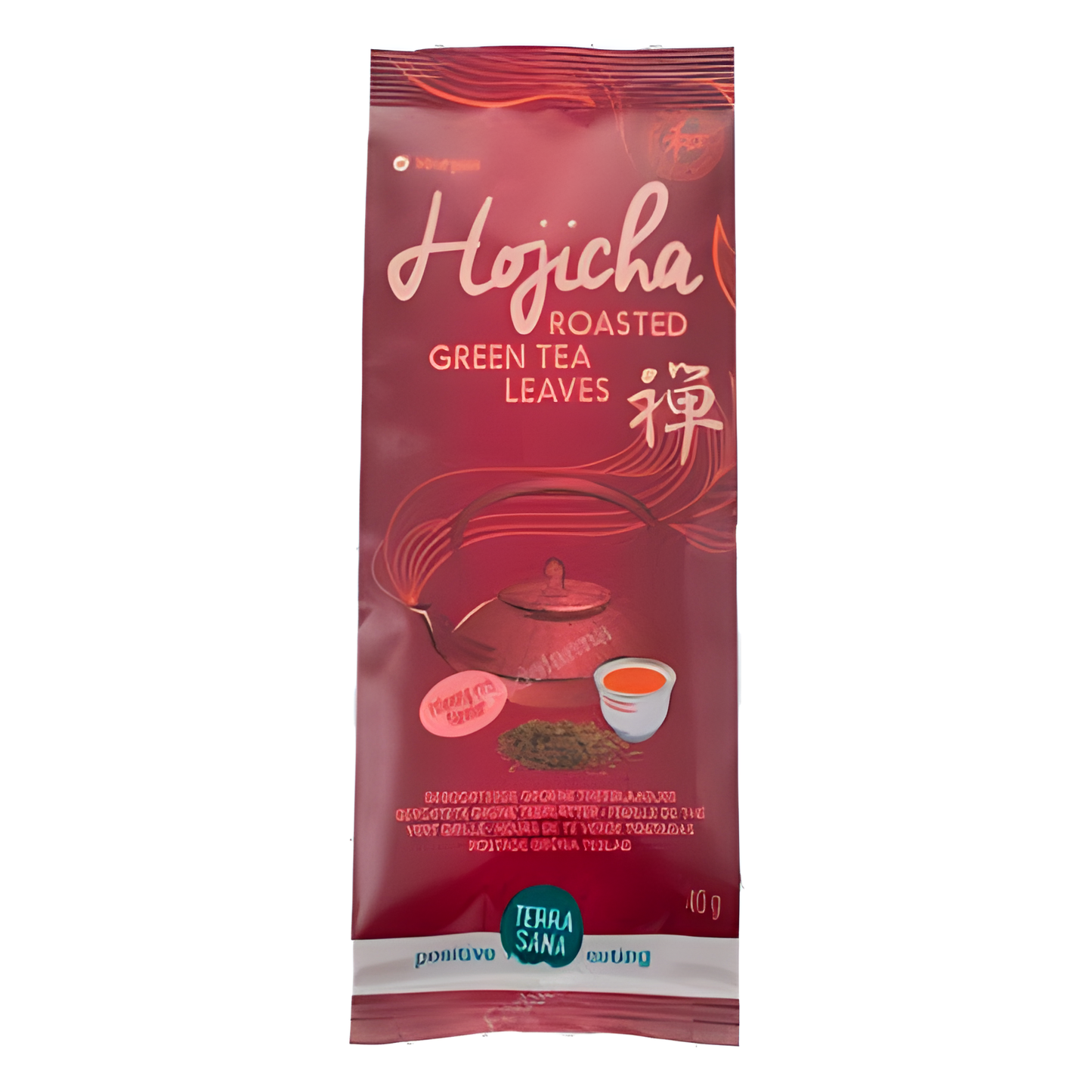 HOJICHA hojas de te verde tostadas 40 gr BIO VEGAN